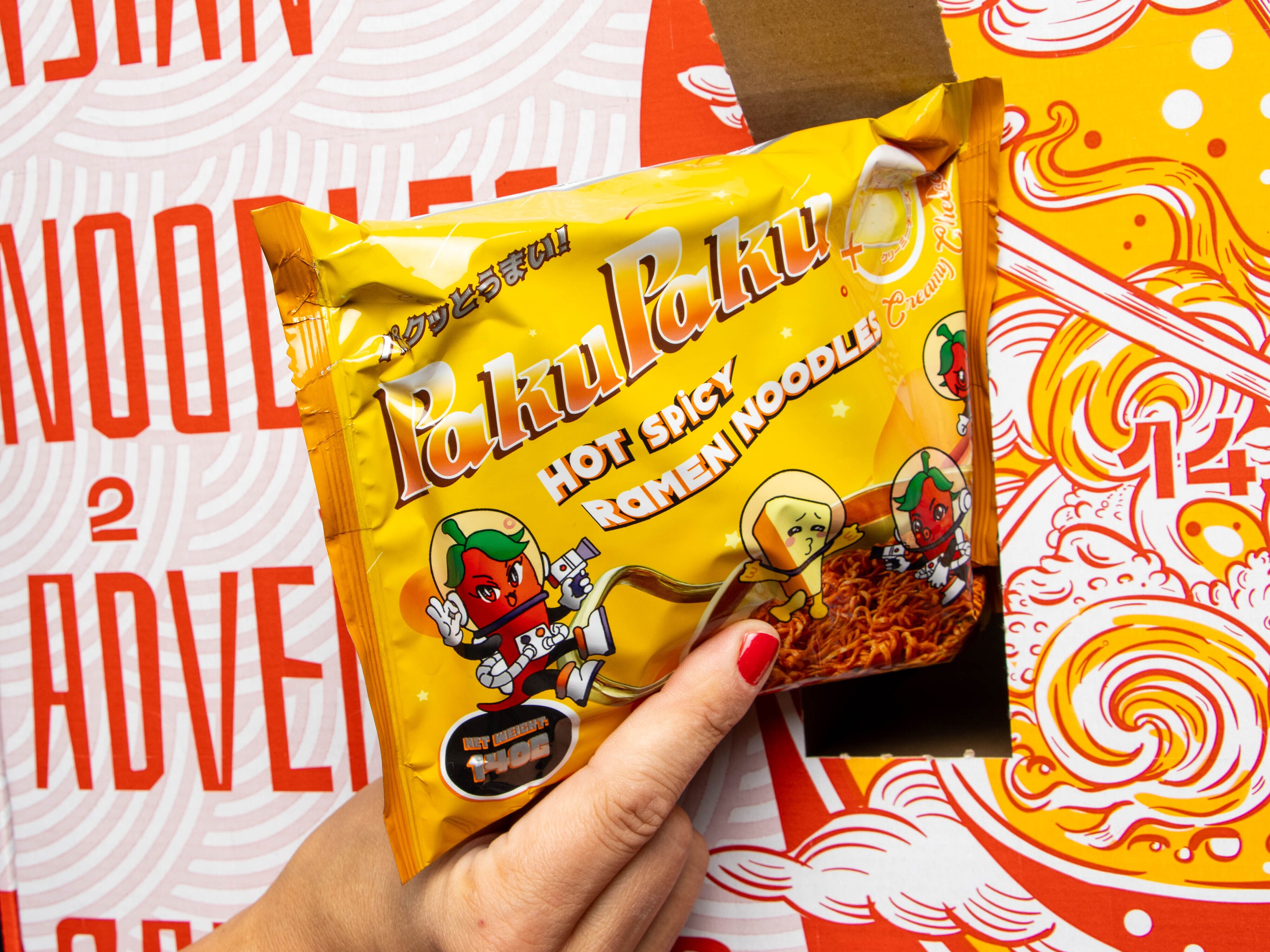 Adventskalender med Snabbnudlar