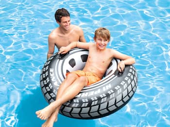 Badering bildekk fra Intex