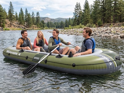 Viersitziges Schlauchboot – Intex Seahawk 4