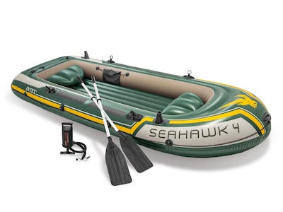 Fireseters gummibåt - Intex seahawk 4
