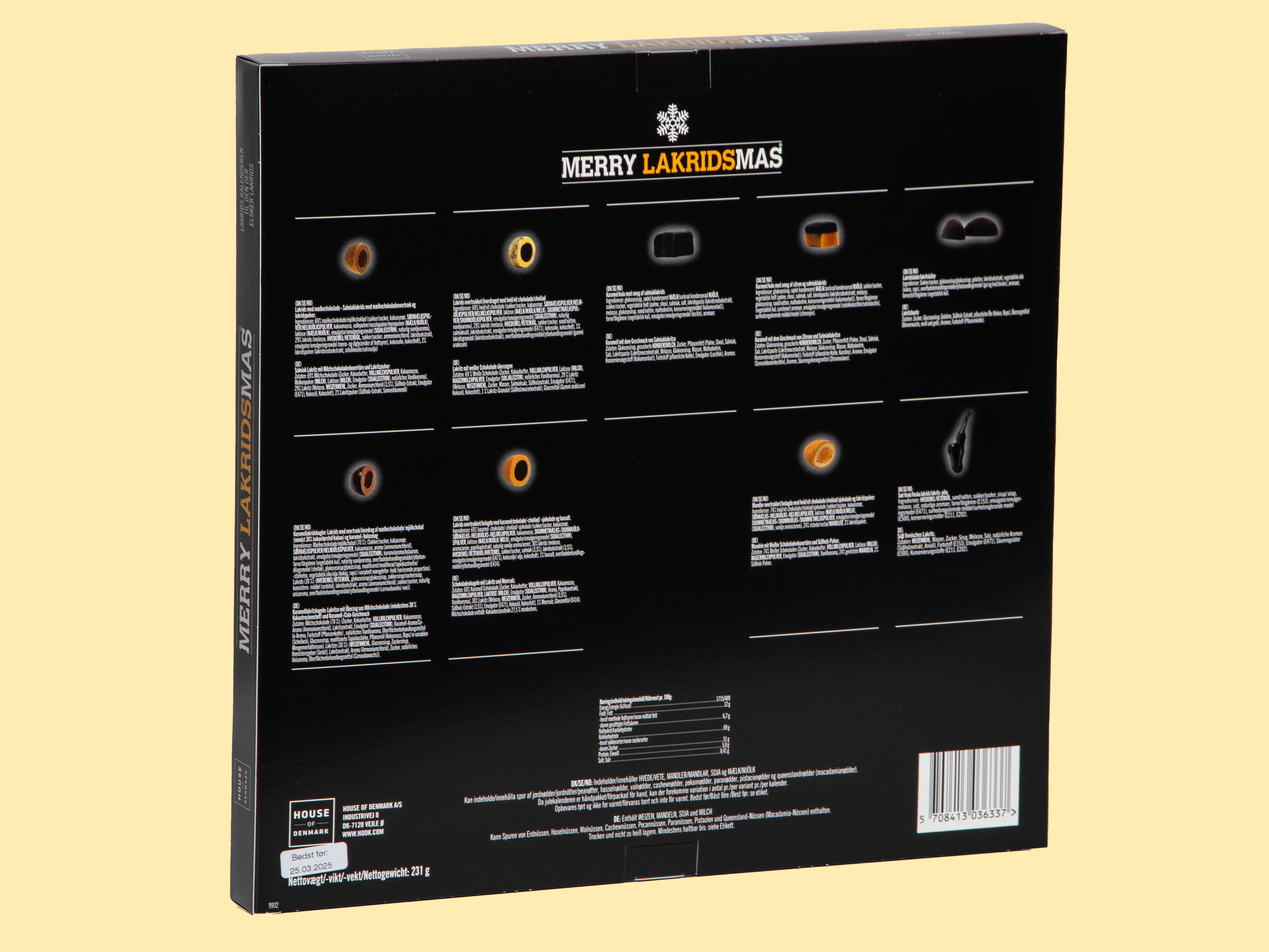 Merry Lakridsmas Lakritskalender