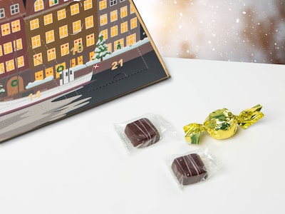 Cocoture Schokoladenkalender - Blau