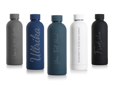 Personlig Termosflaska med Text - 500 ml