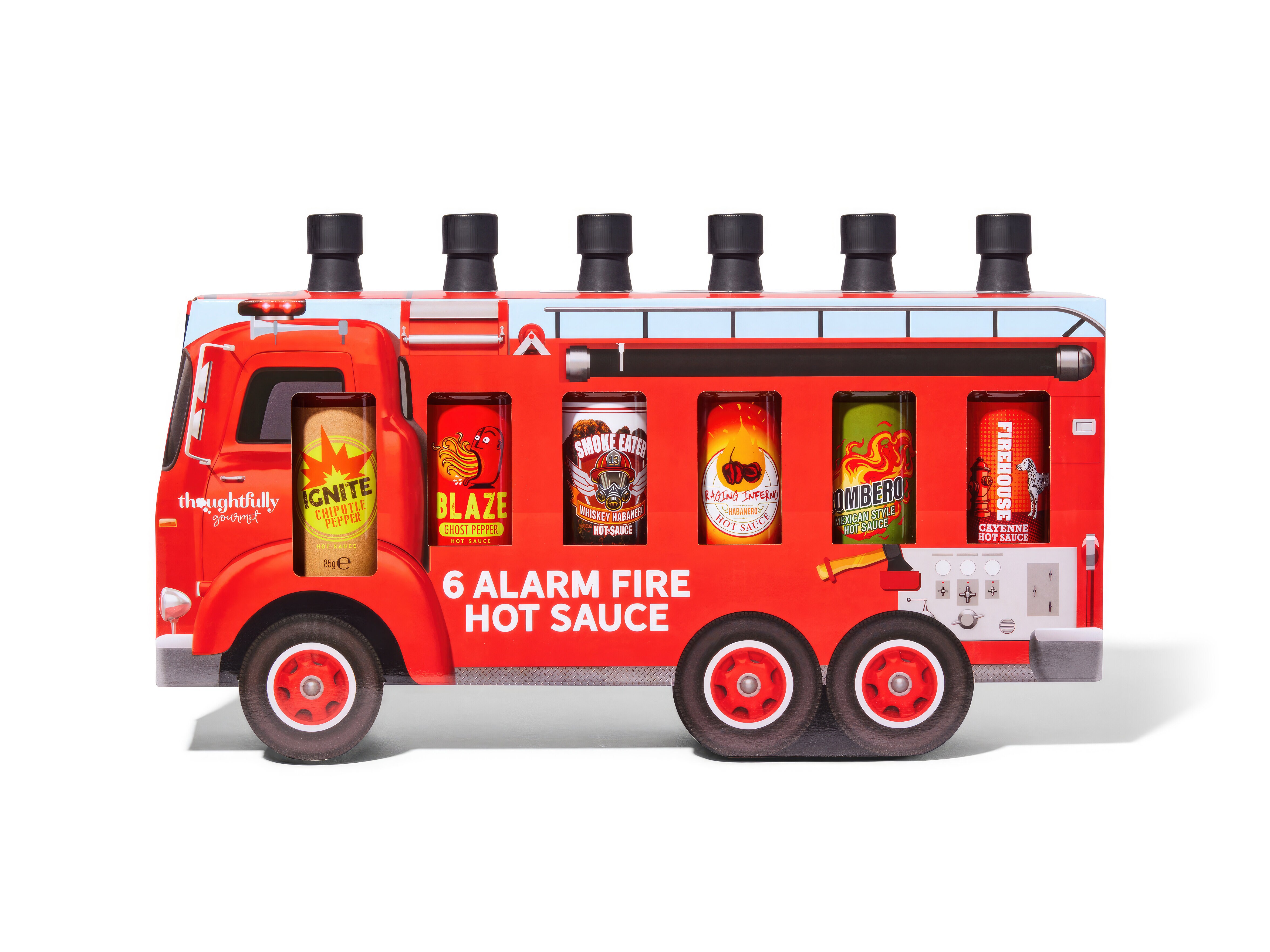 Gaveæske Brandbil med Stærke Saucer - Thoughtfully