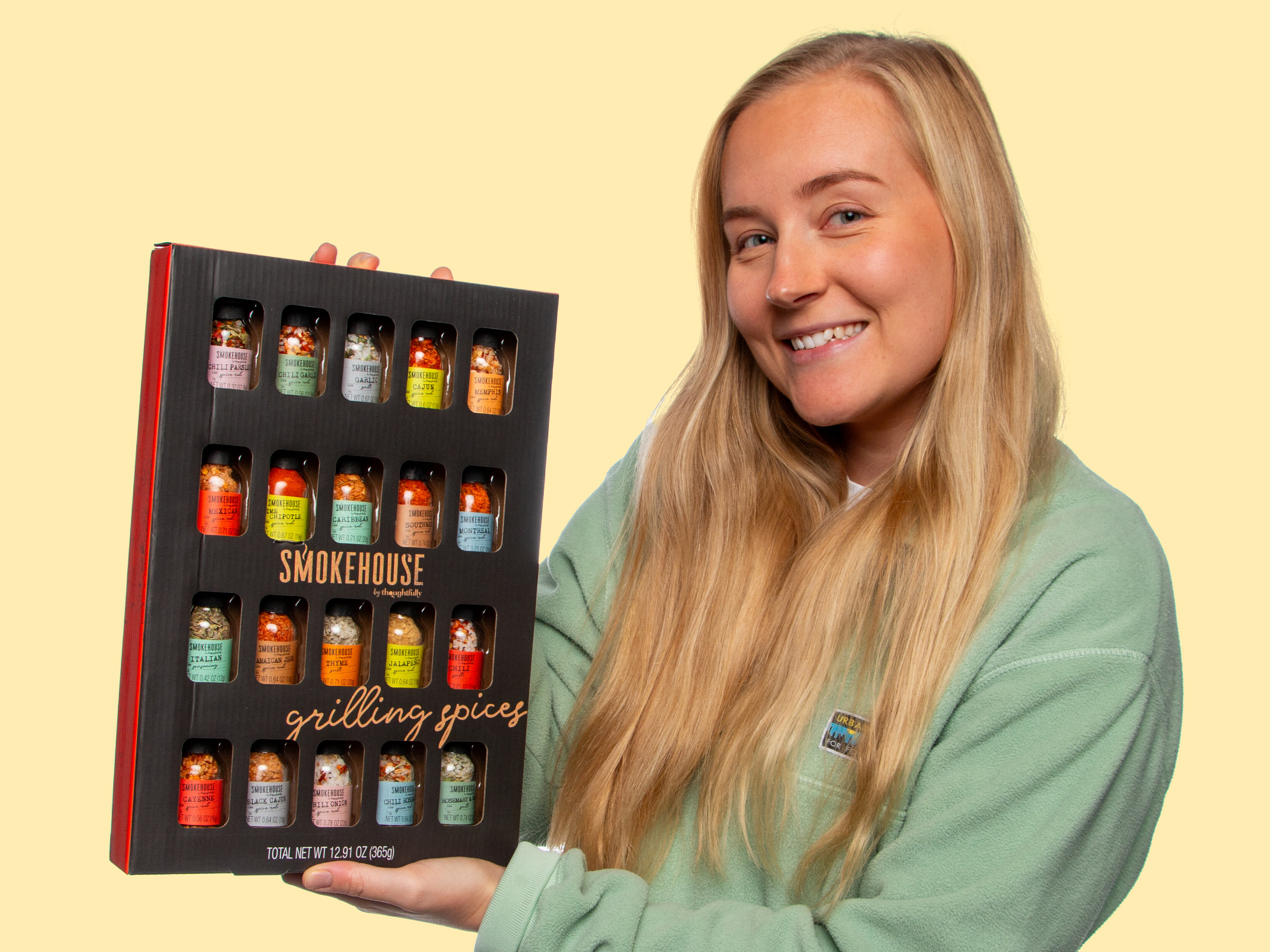 Geschenkbox mit Grillgewürzen - Thoughtfully