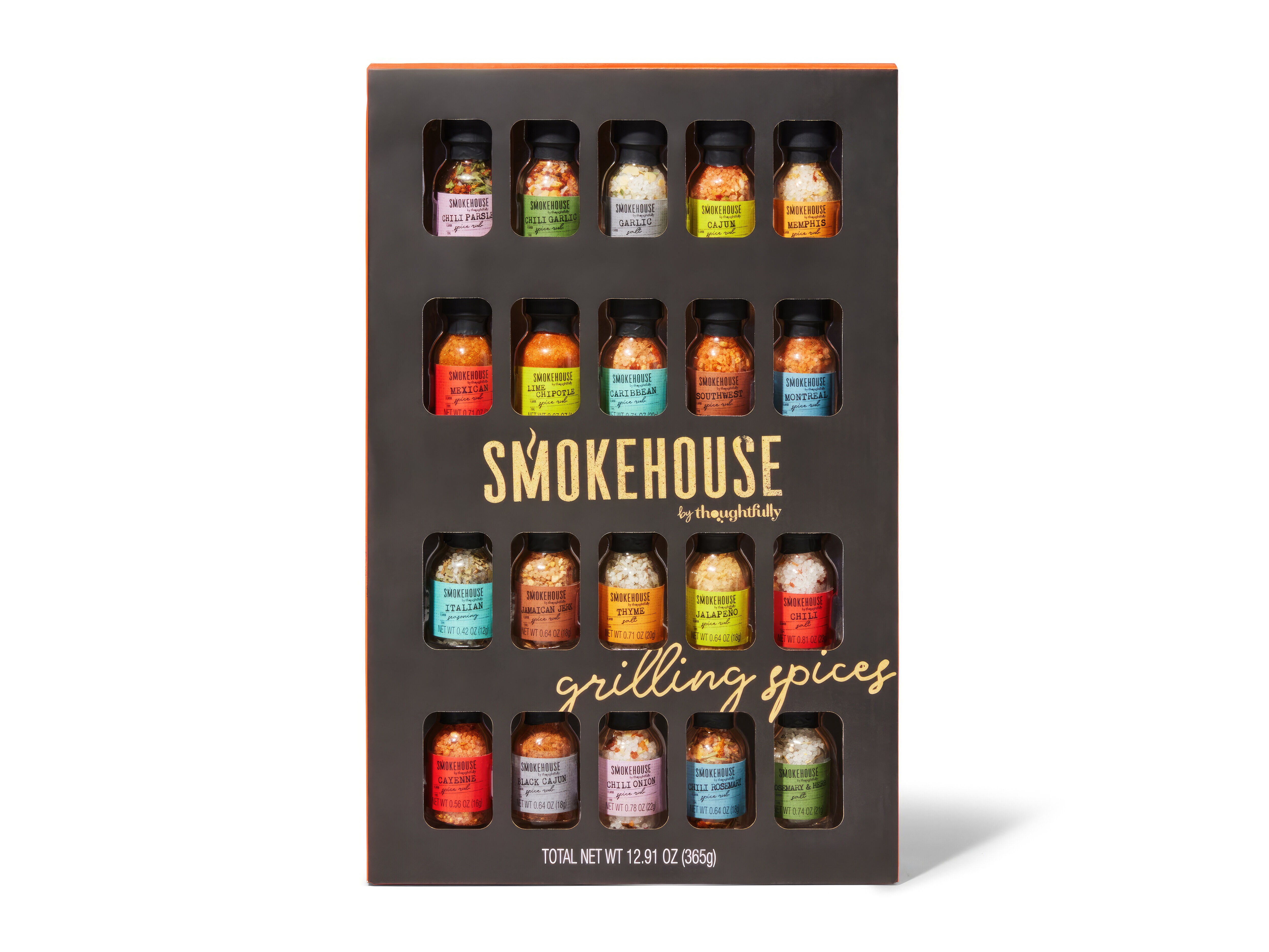 Gaveæske med Grillkrydderier - Thoughtfully