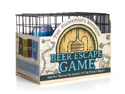 Escape Room-spel för Ölburkar
