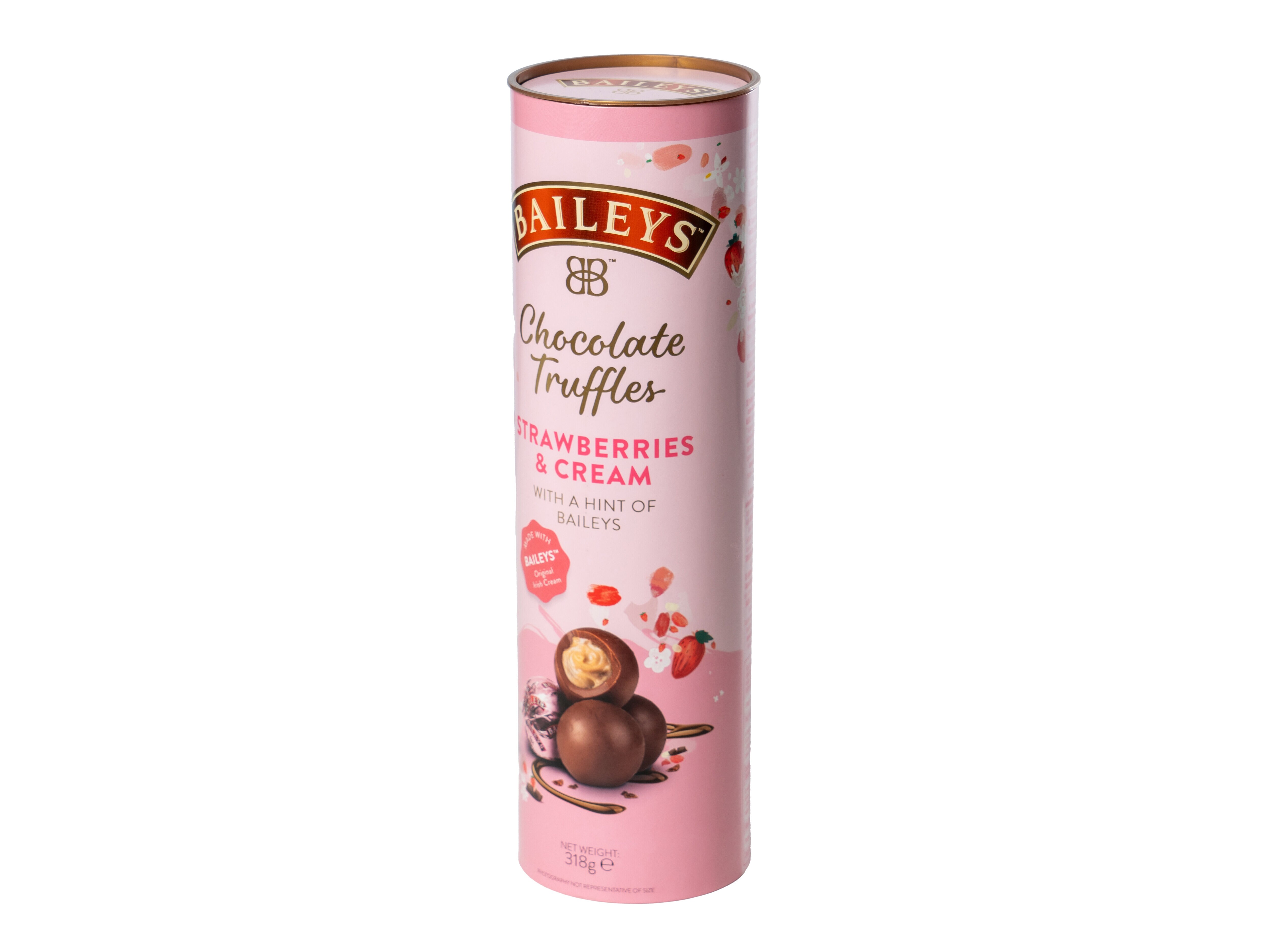 Baileys Strawberry & Cream Chokoladetrøfler i Tube
