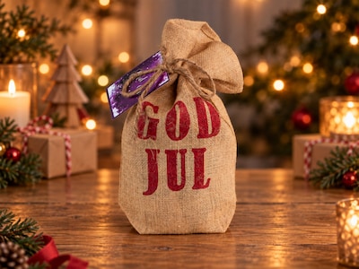 Julsäck med Godis