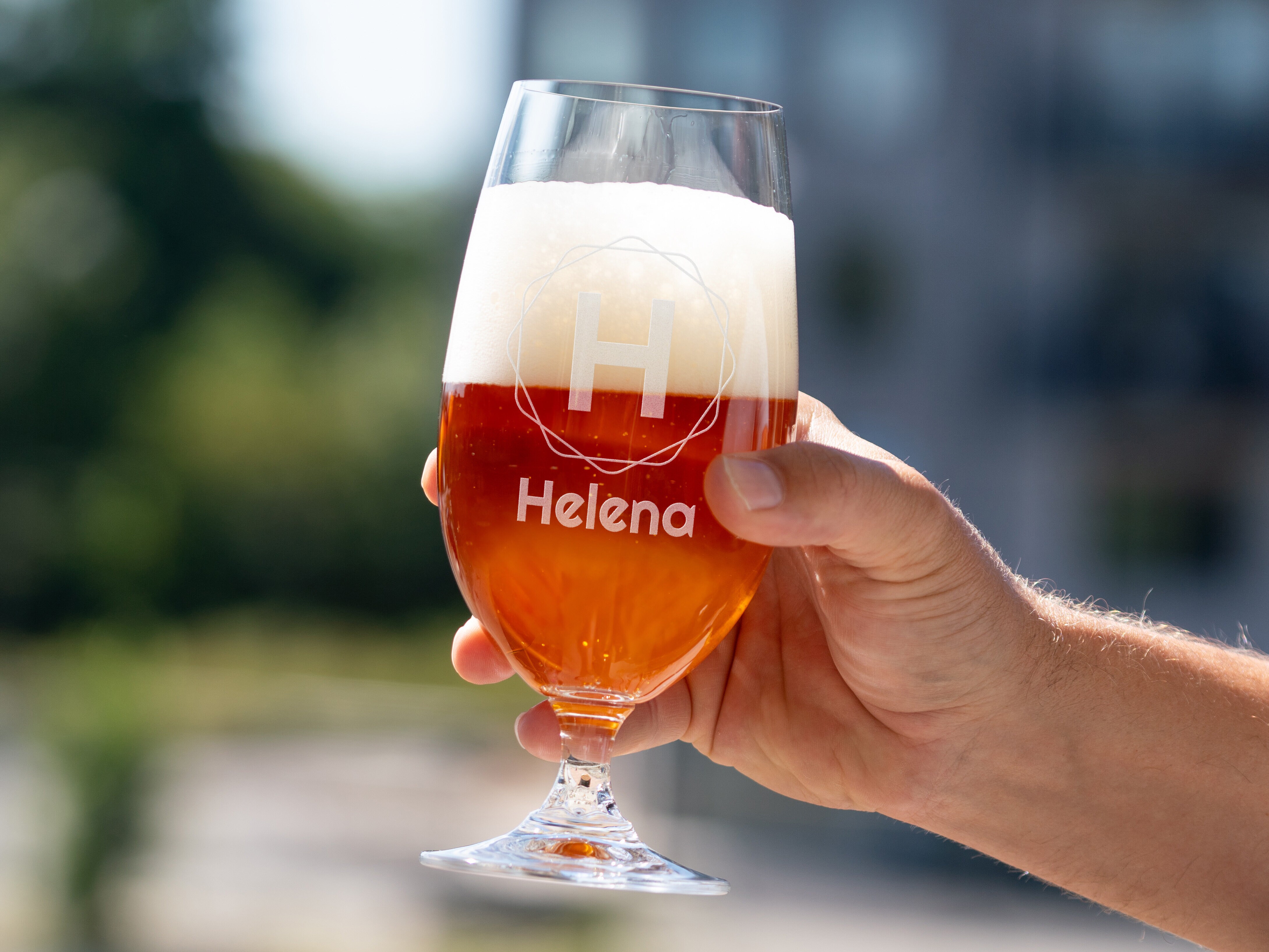 Personligt Spiegelau Ølglas med Gravering - Bogstav, Navn & Krans