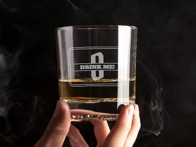 Personlig Spiegelau Whiskyglass med Gravering - Bokstav & Tekst