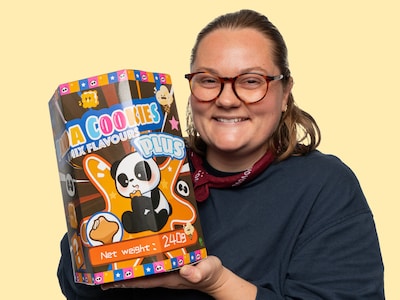 Gaveæske Panda Biscuits - Tokimeki