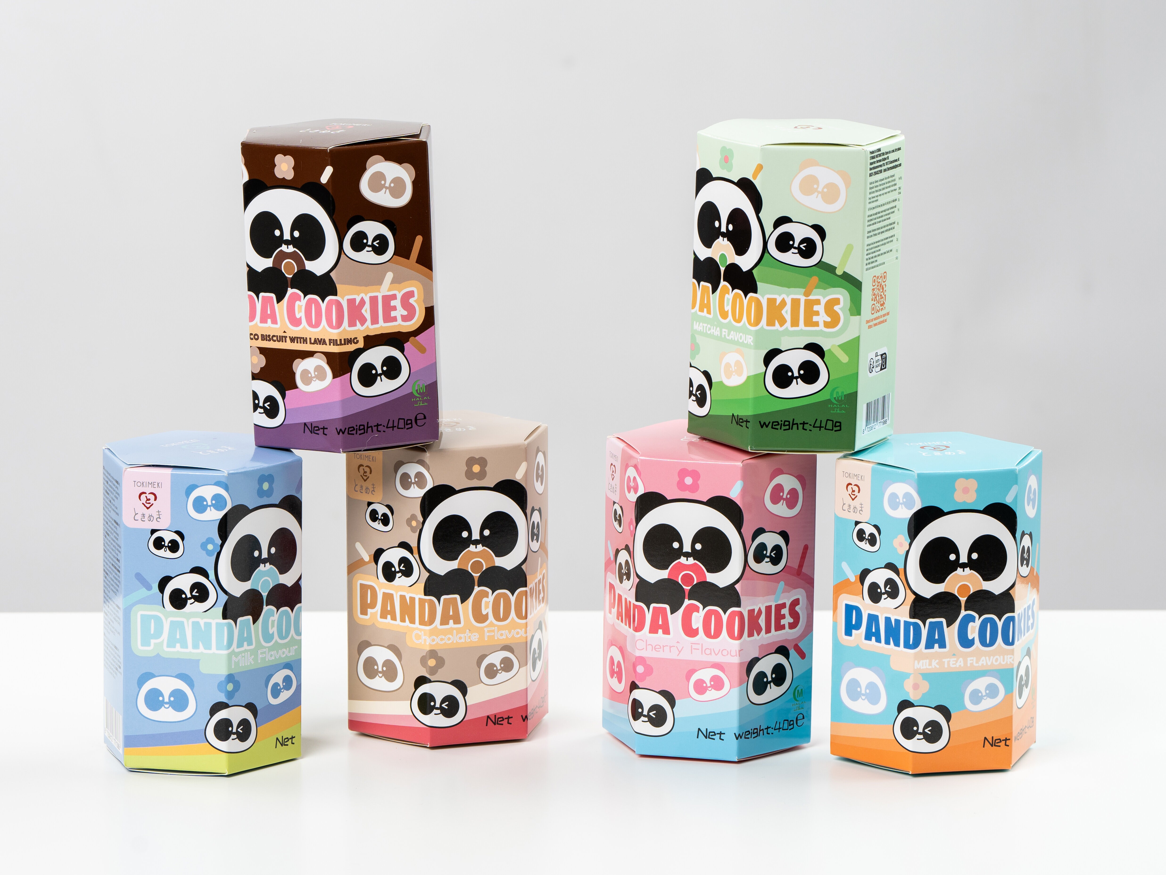 Gaveeske Panda Biscuits - Tokimeki