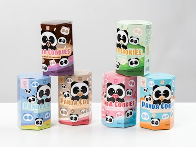 Gaveæske Panda Biscuits - Tokimeki