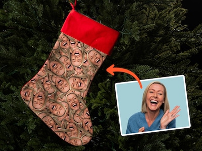 Henkilökohtainen Joulusukka Valokuvalla - Multiface