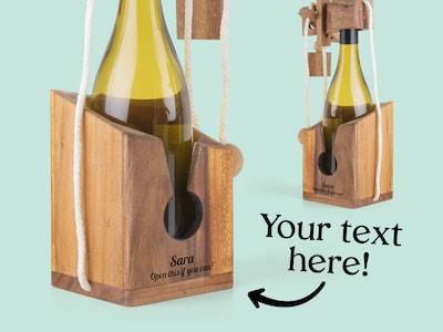 Personlig Don’t Break the Bottle med Tekst