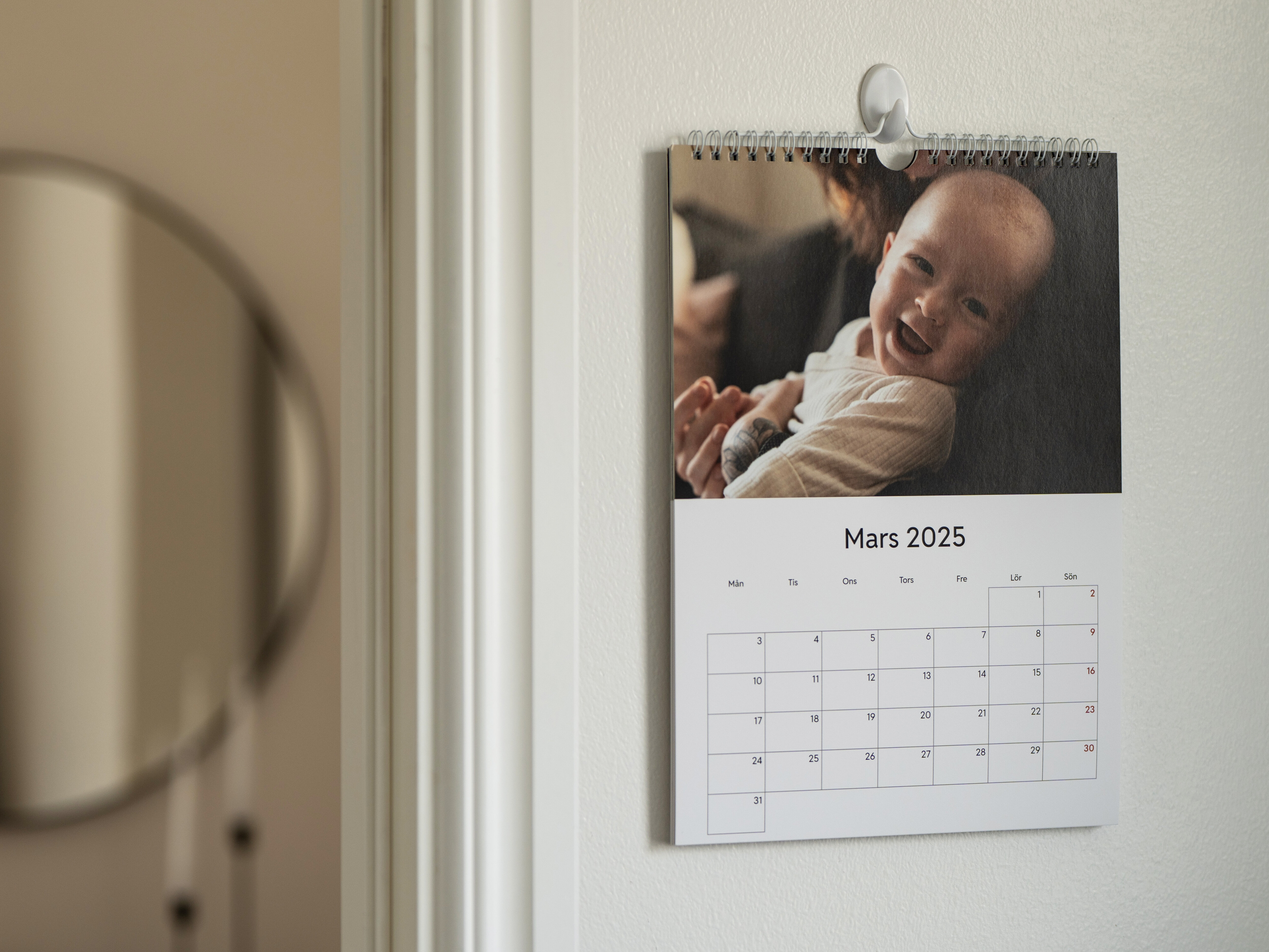 Personlig Kalender med billeder