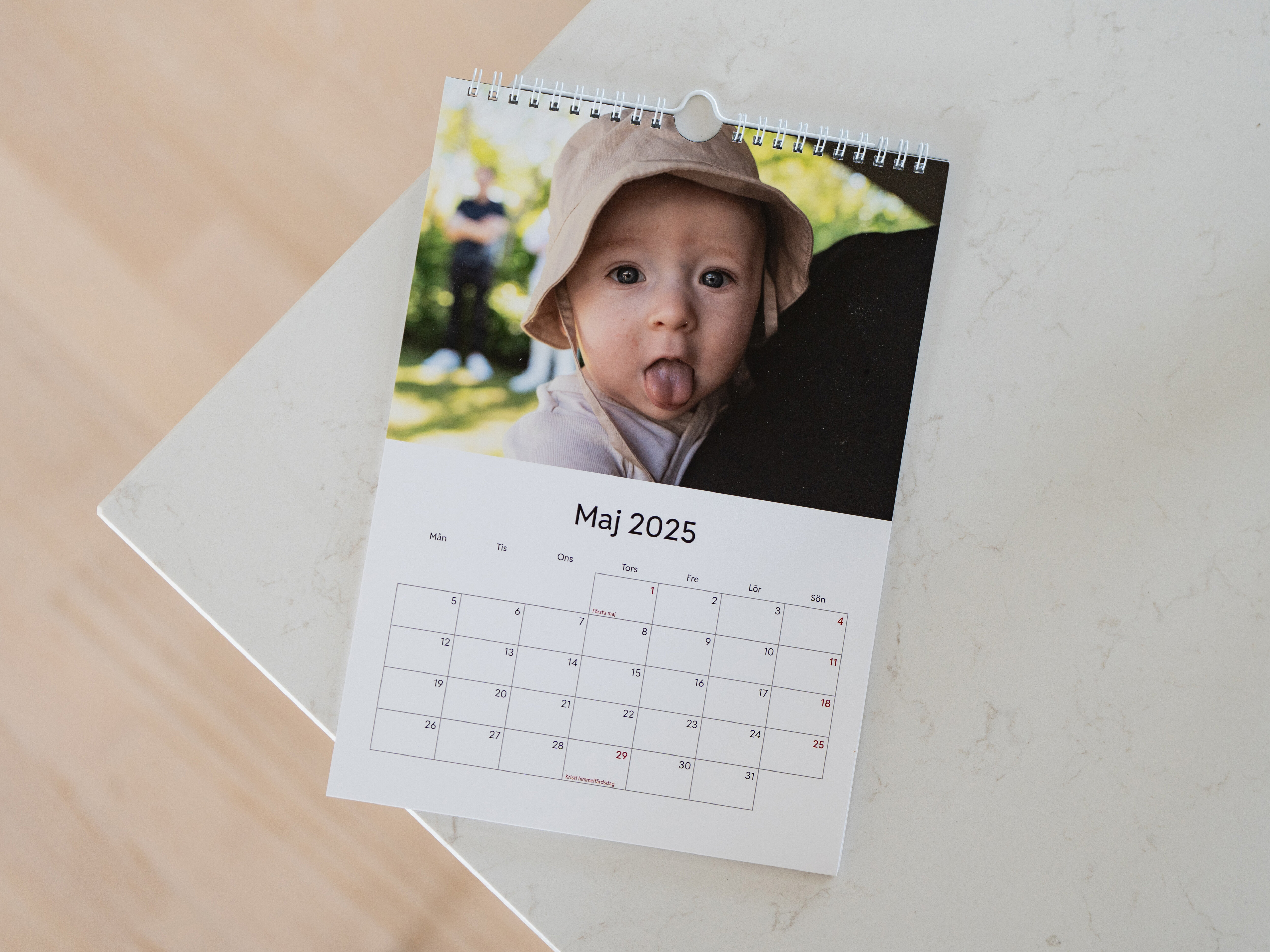 Personlig Kalender med billeder