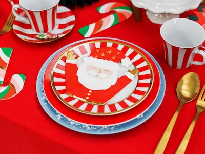 Weihnachtsservietten Weihnachtsmann 20er-Pack