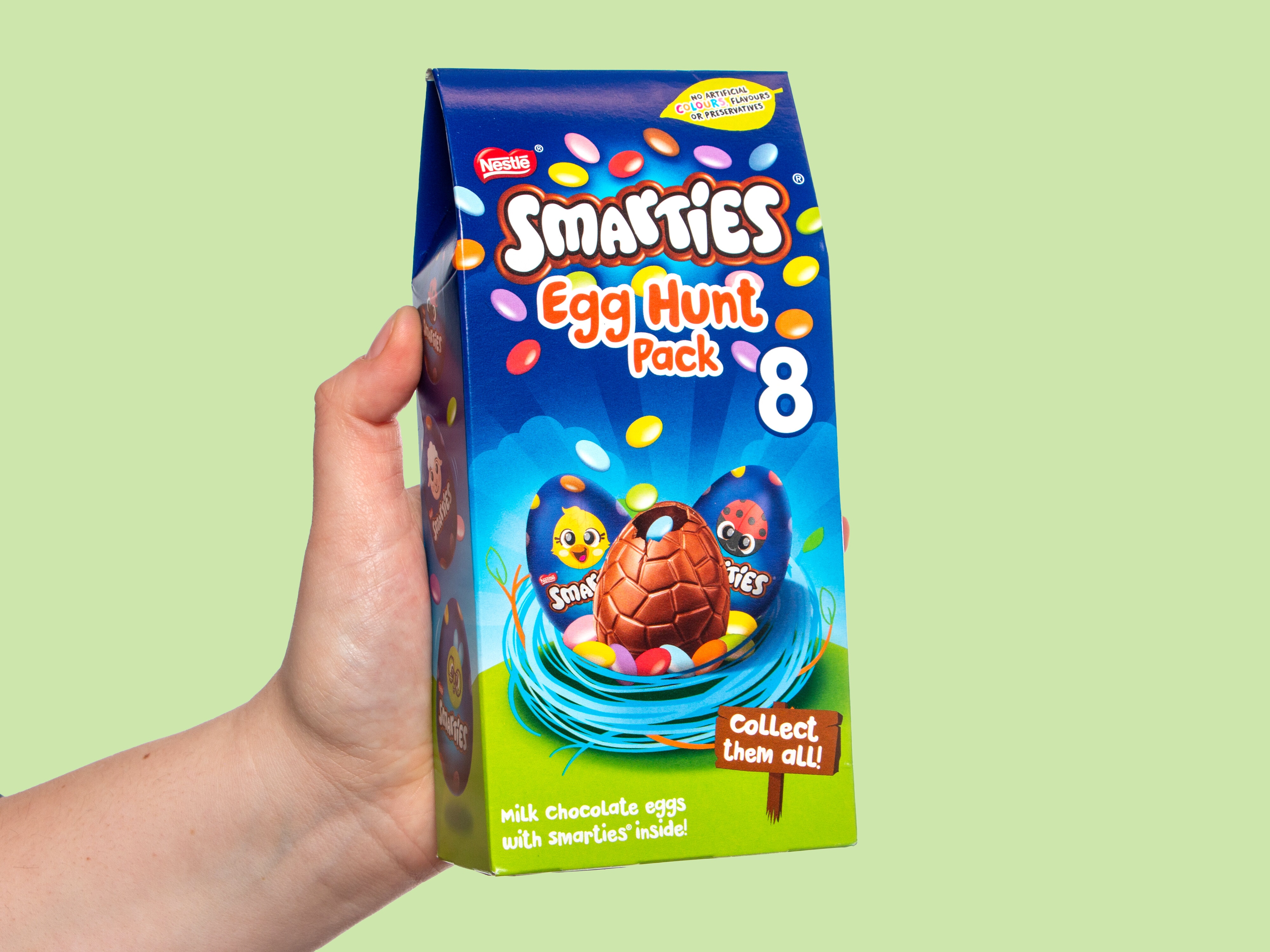 Smarties Suklaamunat 8-pakkaus