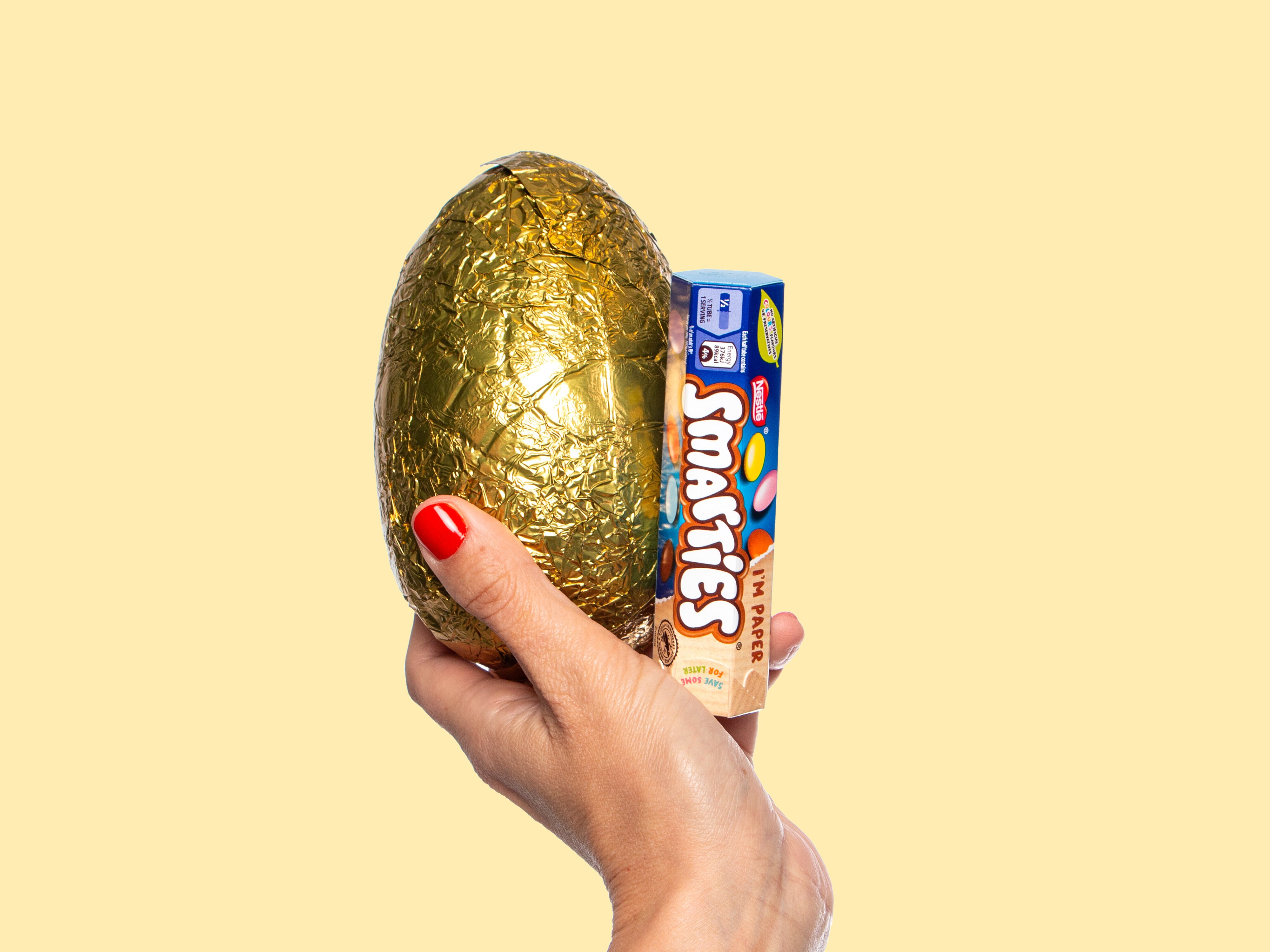 Smarties Iso Pääsiäismuna