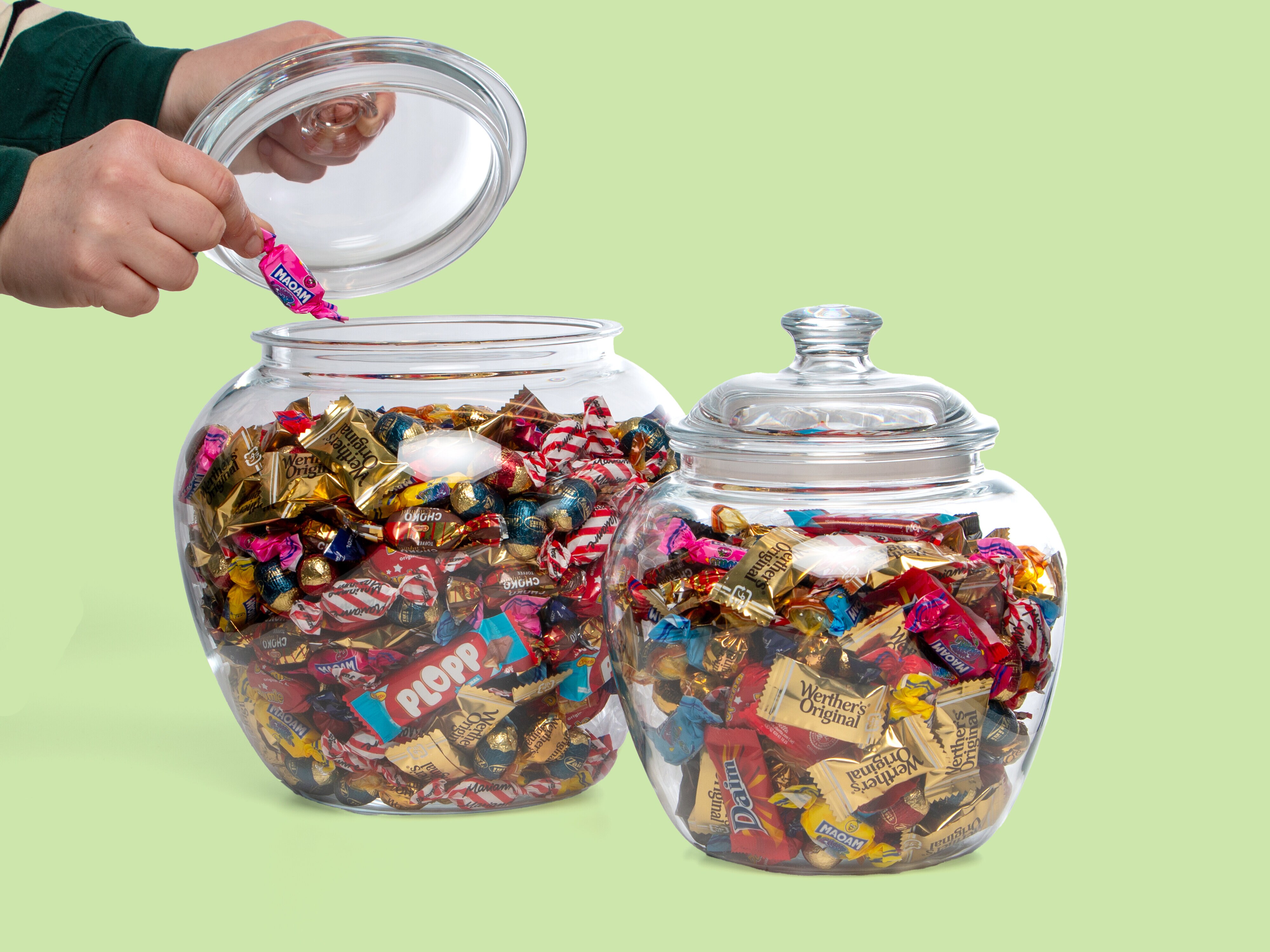 Bonbonnier - Godteriboks med lokk