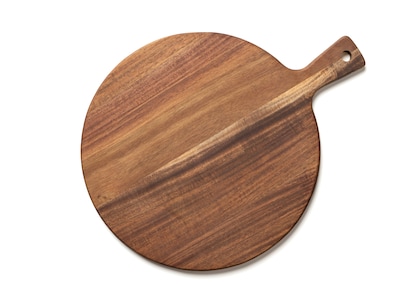 Servierbrett aus Holz mit Gravur - Pizza