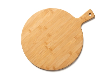 Servierbrett aus Holz mit Gravur - Pizza