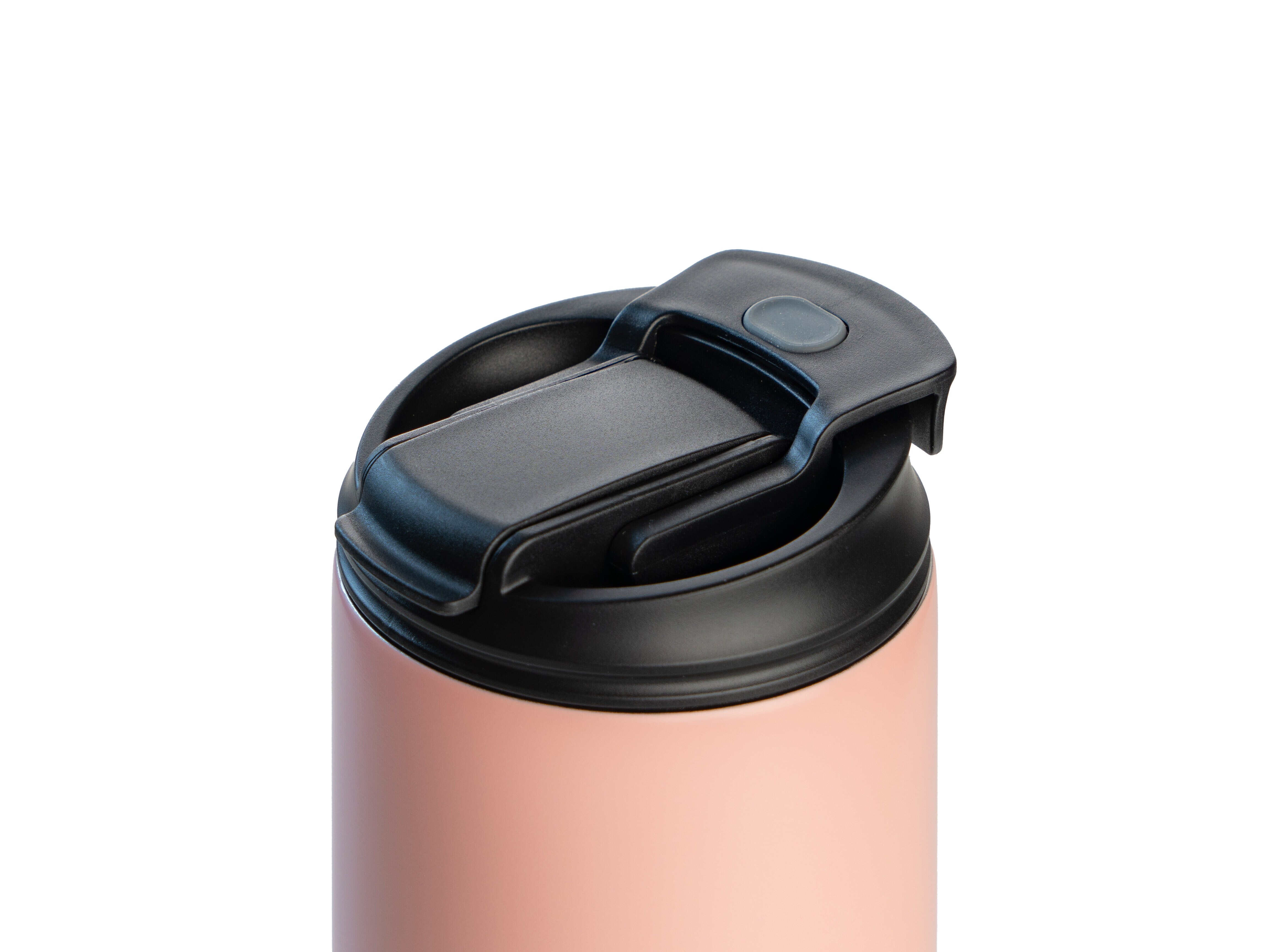 Personlig Termosflaske med sugerør & tekst - 600 ml