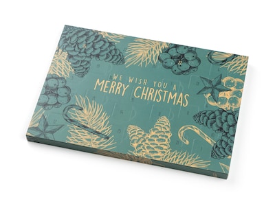 Schokoladenkalender mit 24 persönlichen Bildern