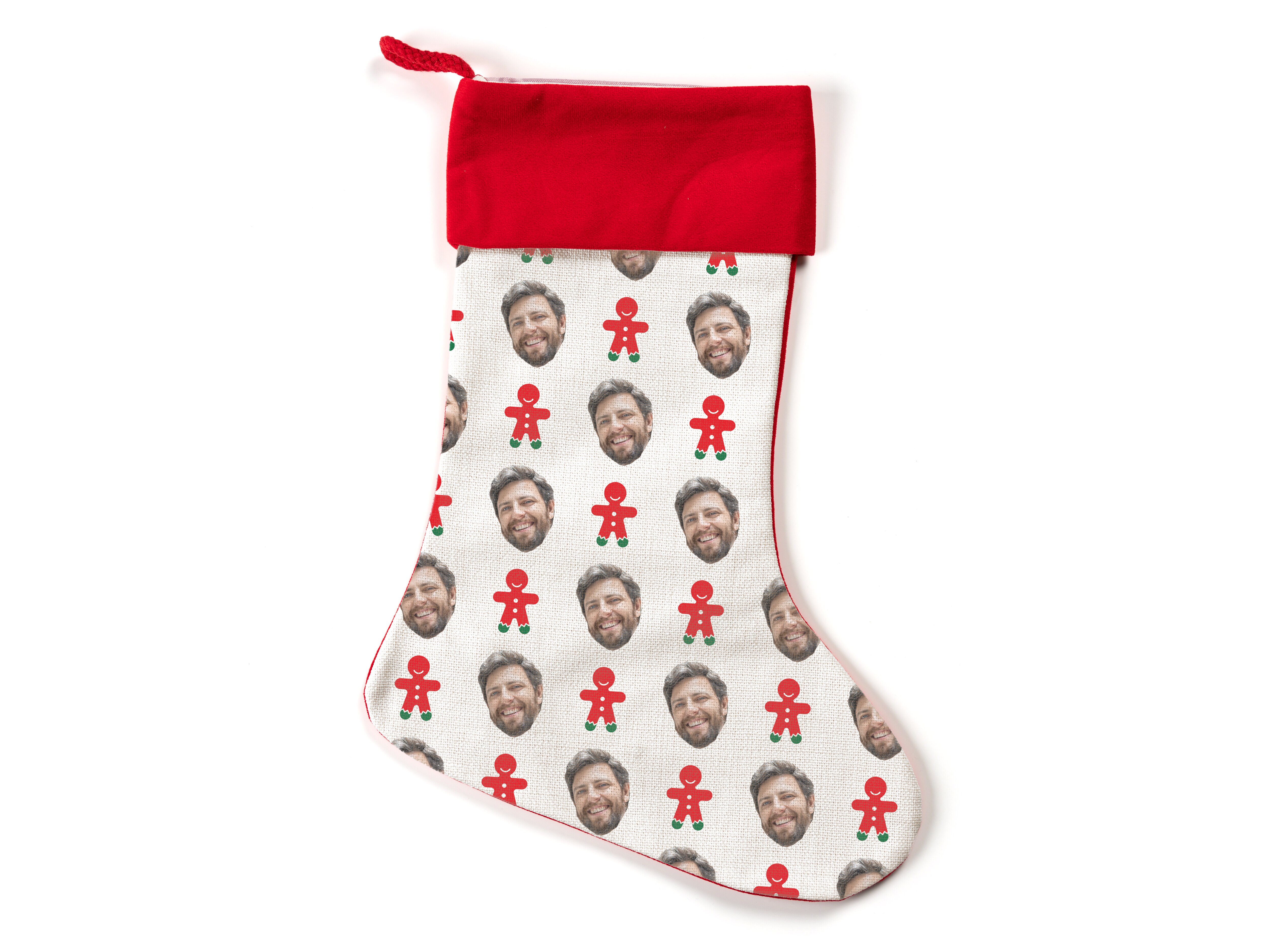 Personlig Julstrumpa med Foto