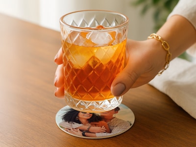 Glasbrikker med Eget Foto