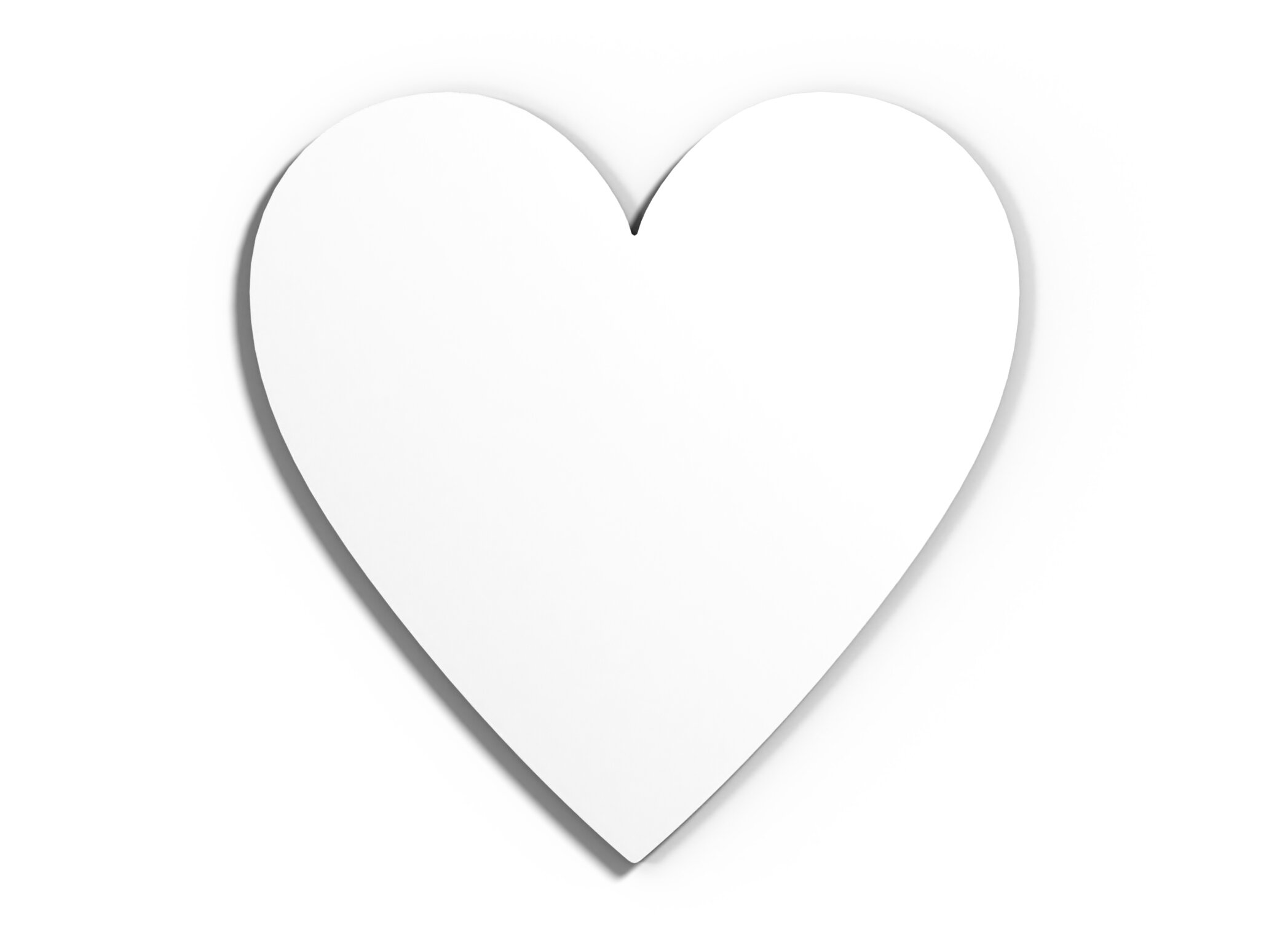 Personlig Kylskåpsmagnet med Foto - Hjärta