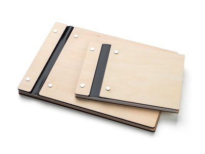 Gästbok i Trä med Egen Text