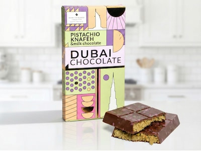 Dubai Schokolade Pistazie, Knafeh & Milchschokolade