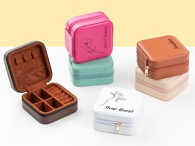 Personligt Smykkeskrin med Tekst