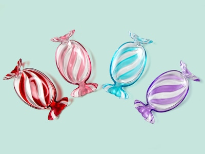 Glassfat Karamell - Lite