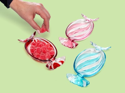 Glassfat Karamell - Lite