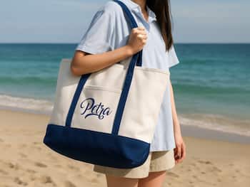 Strandväska med Egen Design