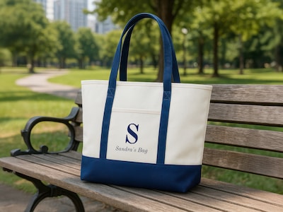 Strandtaske med Eget Design