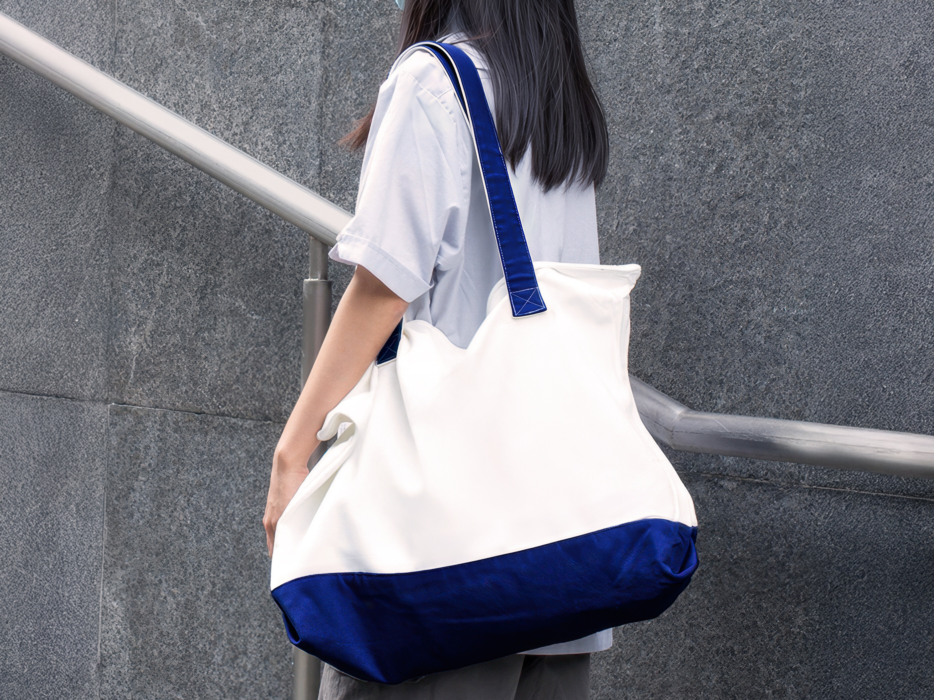 Strandtaske med Eget Design