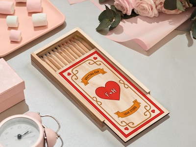 Personlig pennal med retrodesign