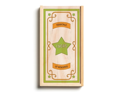 Personlig pennal med retrodesign