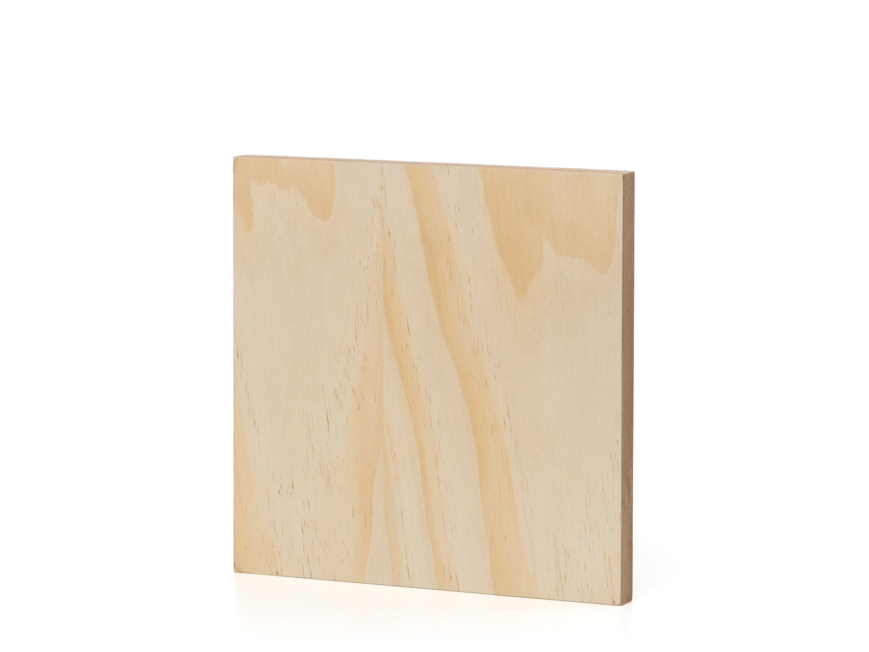 Personligt Fotoblock i Trä med Text