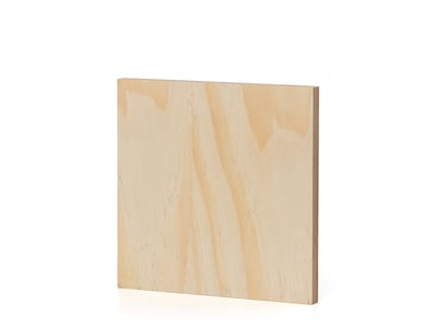 Personlig fotoblokk i tre med tekst