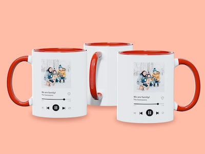 Mugg med Eget Foto - Låt