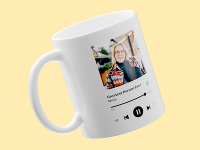 Mugg med Eget Foto - Låt