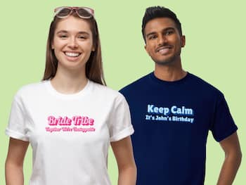 T-shirt med Egen tekst