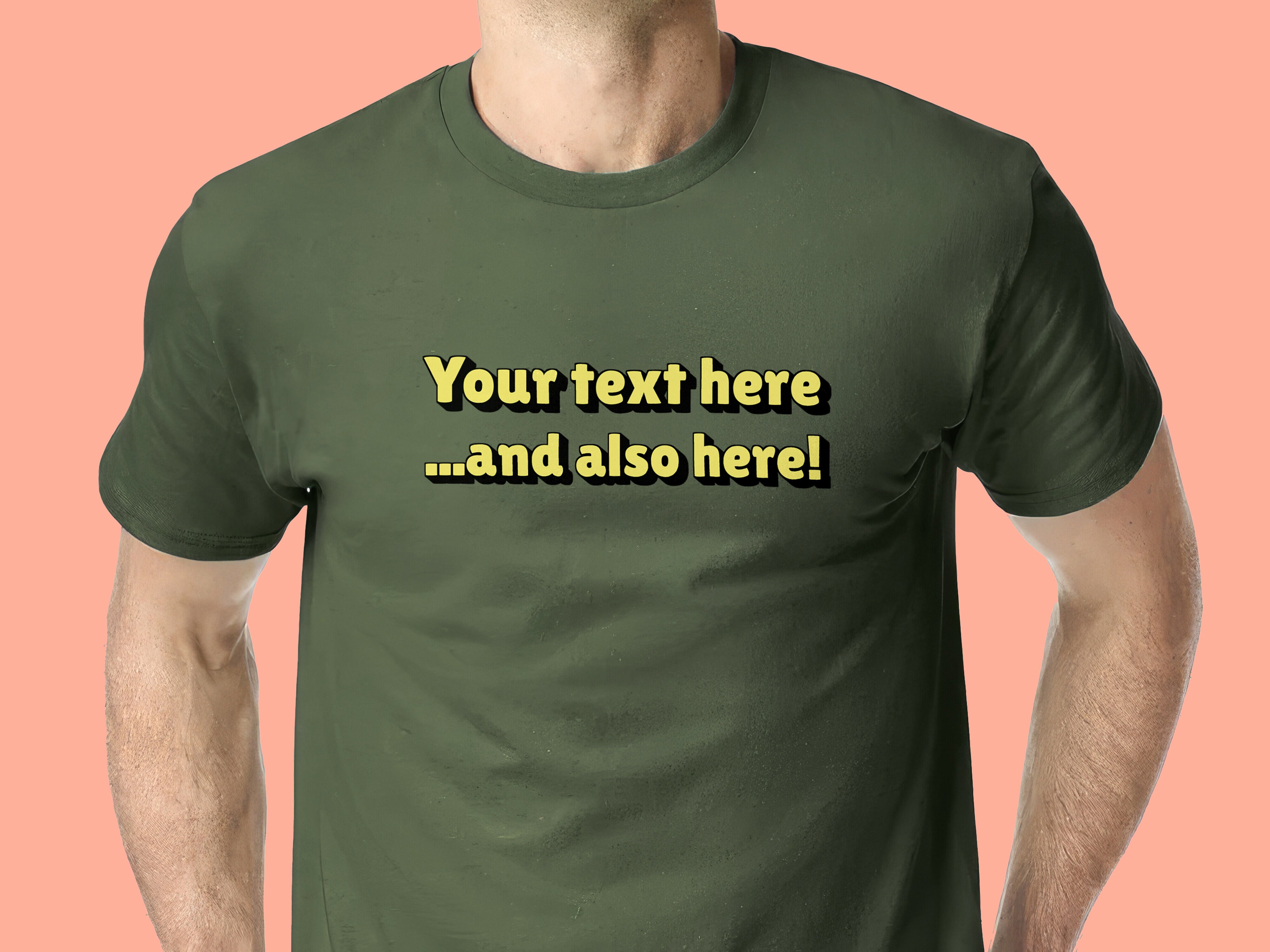 T-paita Omalla Tekstillä