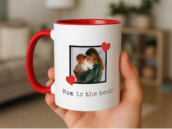 Henkilökohtainen Muki Valokuvalla & Rakkaudellisella Tekstillä